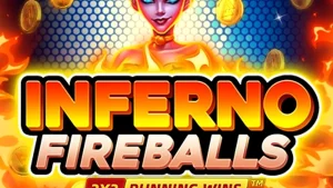 Inferno Fireballs slot game interface